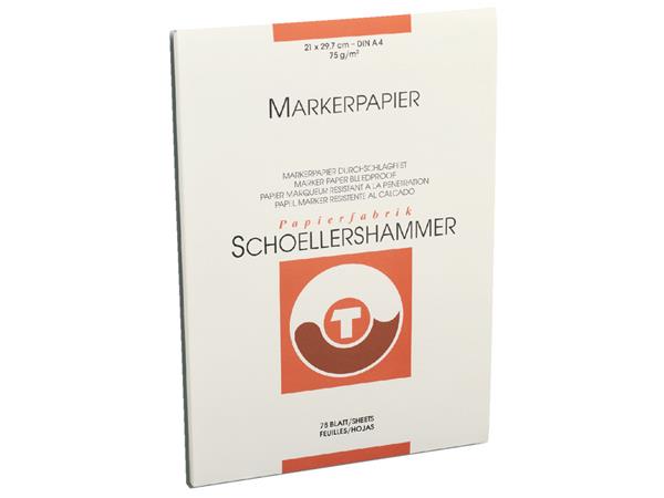 Een Markerblok Schoellershammer A4 75gr wit koop je bij L&N Partners voor Partners B.V.