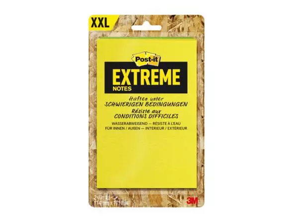Een Memoblok Post-it Extreme 114x171mm groen geel koop je bij EconOffice