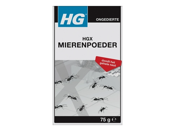 Buy your Mierenpoeder HG HGX buiten 75gram at QuickOffice BV