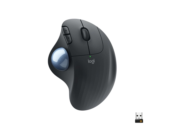 Een Muis Logitech Trackball draadloos M575 koop je bij Goedkope Kantoorbenodigdheden