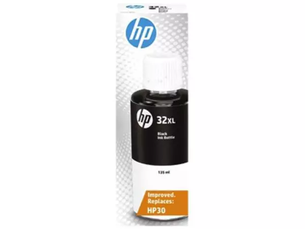 Een Navulinkt HP 32XL 1VV24AE 135ml zwart koop je bij L&N Partners voor Partners B.V.