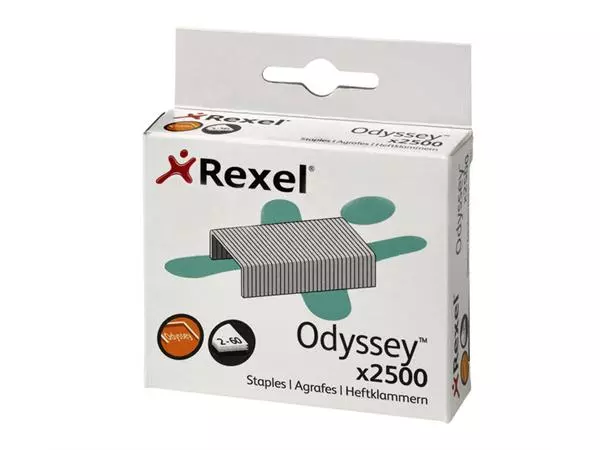 Nieten Rexel Odyssey verzinkt 2500 stuks