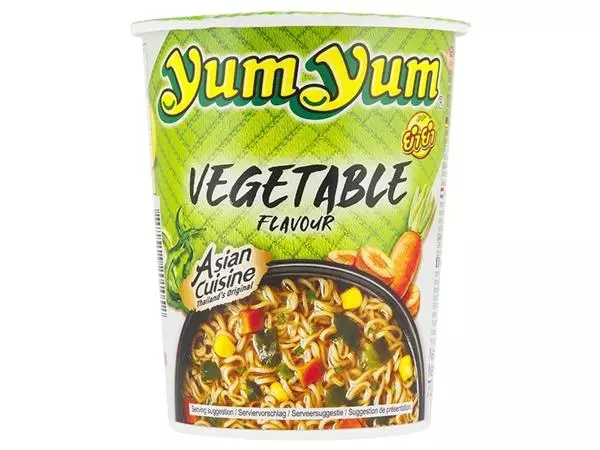 Een Noodles Yum Yum groenten bami 70gr koop je bij MV Kantoortechniek B.V.