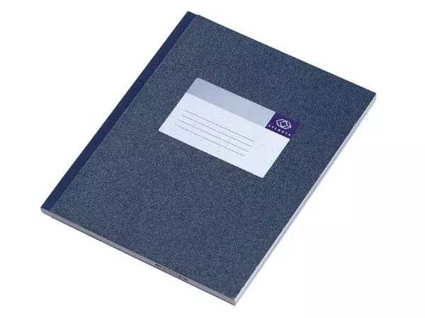Een Notitieboek Atlanta 210x165 128blz lijn blauw koop je bij Unimark Office B.V.