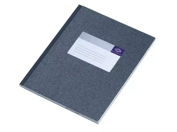 Een Notitieboek Atlanta 210x165 128blz lijn grijs koop je bij EconOffice