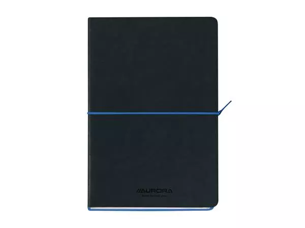 Een Notitieboek Aurora Tesoro A5 192blz lijn 80gr blauw koop je bij KantoorProfi België BV