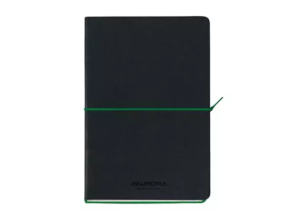 Een Notitieboek Aurora Tesoro A5 192blz lijn 80gr groen koop je bij Van Leeuwen Boeken- en kantoorartikelen
