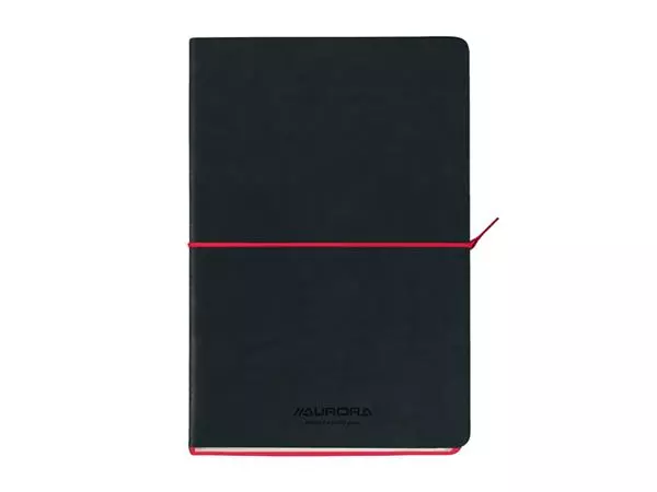 Een Notitieboek Aurora Tesoro A5 192blz lijn 80gr rood koop je bij EconOffice