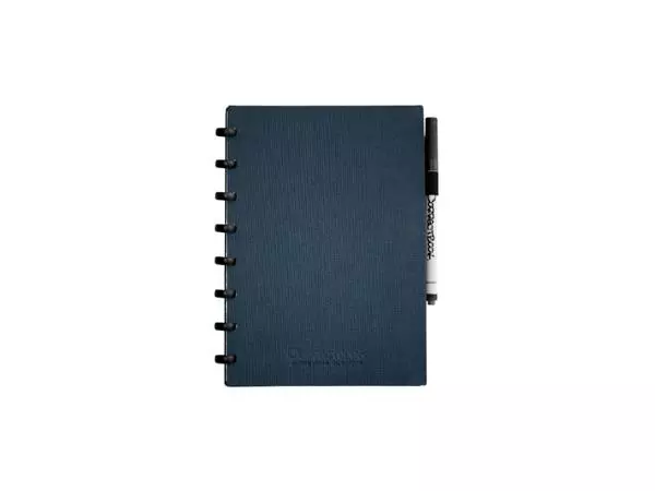 Een Notitieboek Correctbook A5 blanco 40blz linnen steel blue koop je bij EconOffice