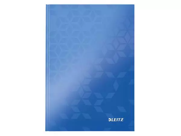 Een Notitieboek Leitz WOW A5 160blz 90gr lijn blauw koop je bij Van Leeuwen Boeken- en kantoorartikelen