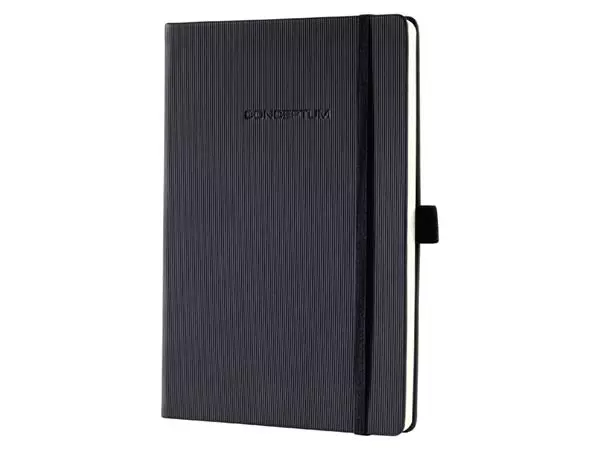Een Notitieboek Sigel Conceptum Pure A5 194blz 80gr blanco zwart koop je bij L&N Partners voor Partners B.V.