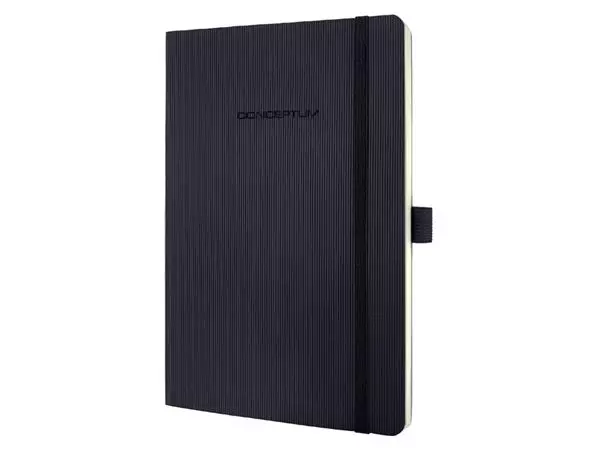 Een Notitieboek Sigel Conceptum Pure A5 194blz 80gr lijn zwart koop je bij L&N Partners voor Partners B.V.