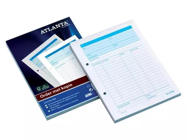 Een Orderbon Atlanta A5 50x2vel zelfkopieerend koop je bij EconOffice
