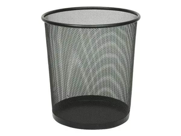 Een Corbeille à papier ronde Vepa bins 19L noir koop je bij QuickOffice BV