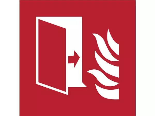 Een Pictogram Tarifold branddeur 200x200mm koop je bij EconOffice