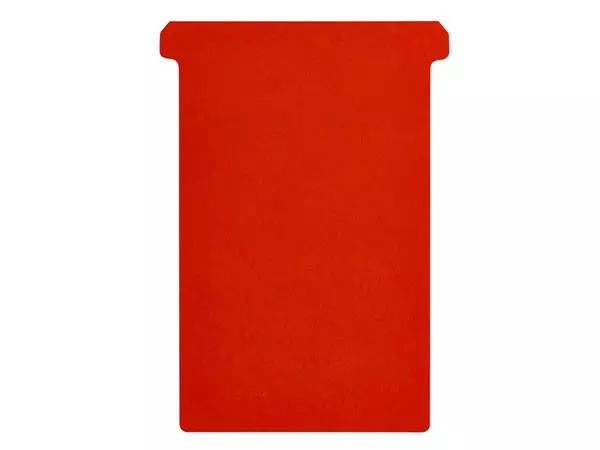 Een Planbord T-kaart Jalema formaat 4 107mm rood koop je bij Van Hoye Kantoor BV