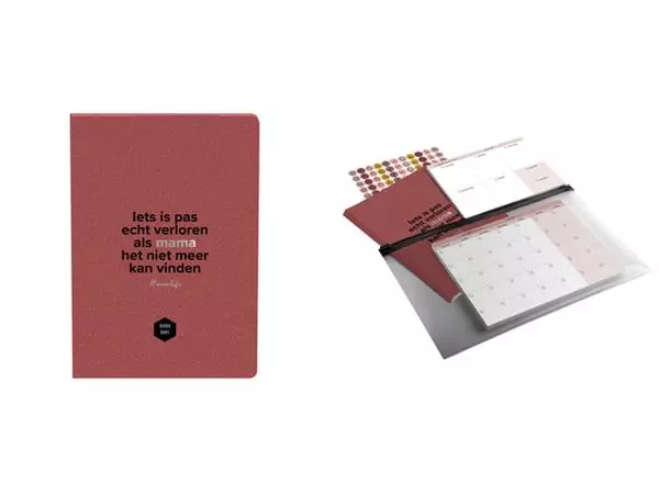 Een Planner en notebook Mama Baas koop je bij Van Hoye Kantoor BV