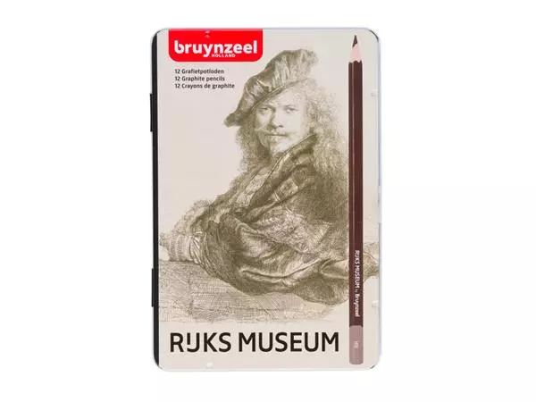 Een Potloden Bruynzeel Rembrandt diverse hardheden blik à 12 stuks koop je bij EconOffice