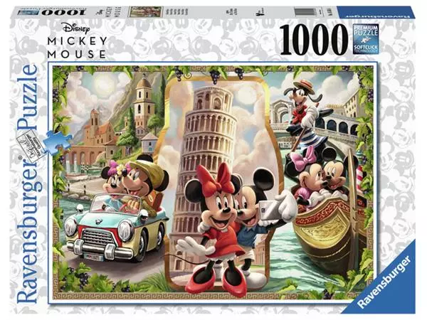 Een Puzzel Disney Mickey Mouse 1000 stukjes koop je bij MV Kantoortechniek B.V.