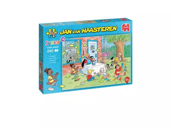 Een Puzzel JvH Junior 14 de Goochelaar 240 stukjes koop je bij Alles voor uw kantoor