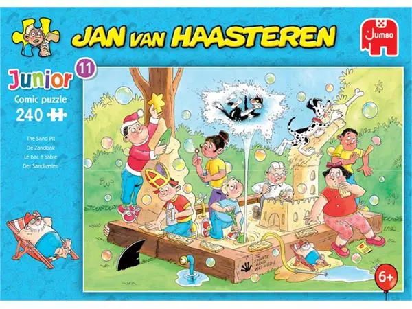 Puzzel JvH Junior De Zandbak 240 stukjes