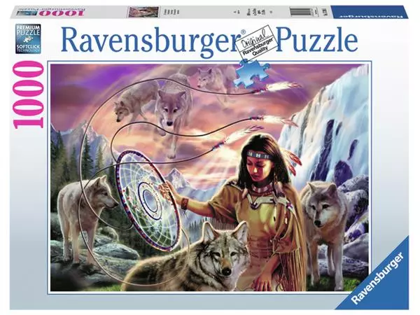 Een Puzzel Ravensburger De Dromenvanger 1000 stukjes koop je bij Goedkope Kantoorbenodigdheden