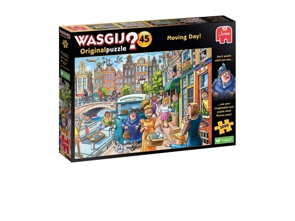 Een Puzzel Wasgij Original 45 Verhuisdag! 1000st koop je bij MV Kantoortechniek B.V.