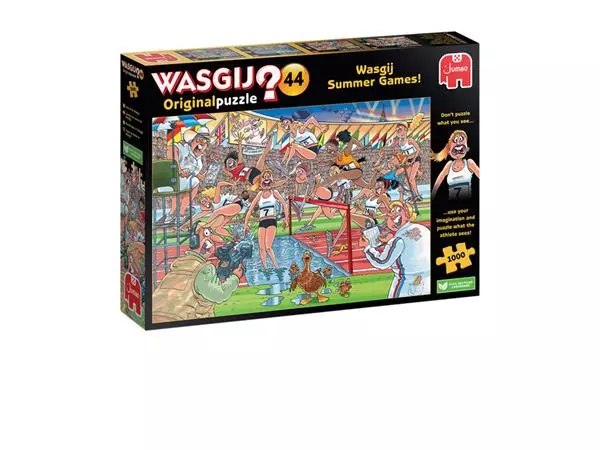 Een Puzzel Wasgij Original Zomerspelen! 1000 stukjes koop je bij Goedkope Kantoorbenodigdheden