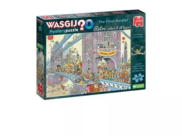 Een Puzzel Wasgij Retro Mystery 8 Laatste Horde 1000st koop je bij Tonerinktshop