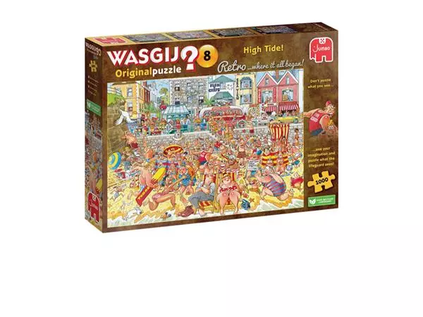 Puzzel Wasgij Retro Orginal 8 Vloed 1000st