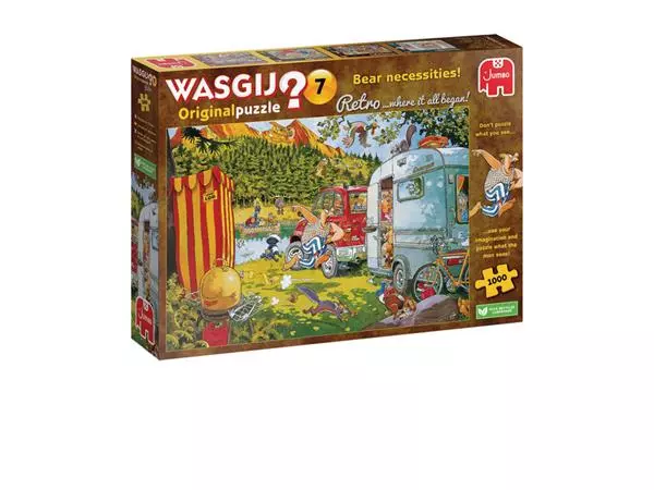 Puzzel Wasgij Retro Original 7 Bereleuk Hier 1000st