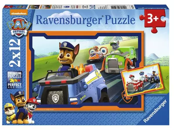 Een Puzzel paw patrol in actie koop je bij MV Kantoortechniek B.V.