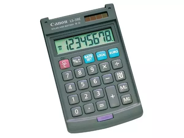 Een Rekenmachine Canon LS-39E CP koop je bij Omnia 4 Office