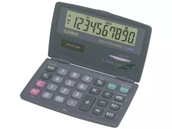 Een Rekenmachine Casio SL-210TE koop je bij EconOffice