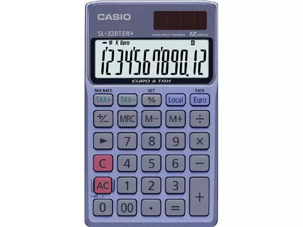 Een Rekenmachine Casio SL-320TER+ koop je bij EconOffice