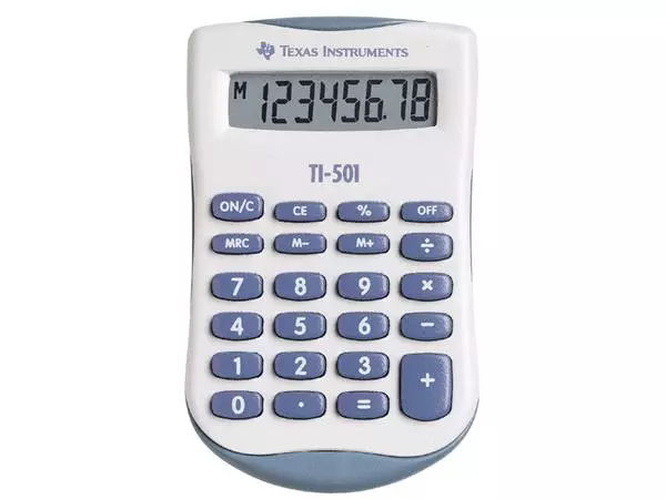 Een Rekenmachine TI-501 koop je bij EconOffice
