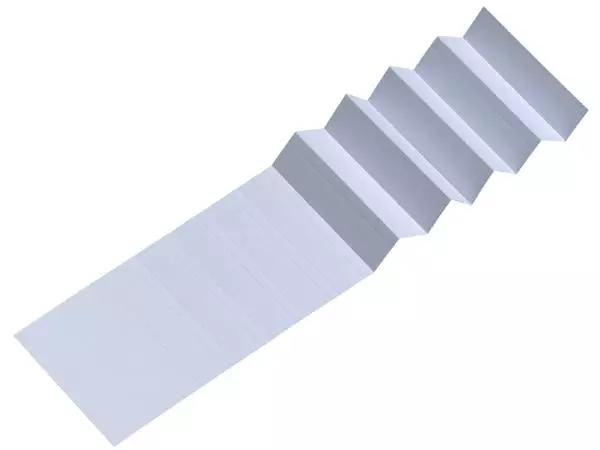 Een Ruiterstrook voor Alzicht hangmappen 65mm wit koop je bij KantoorProfi België BV