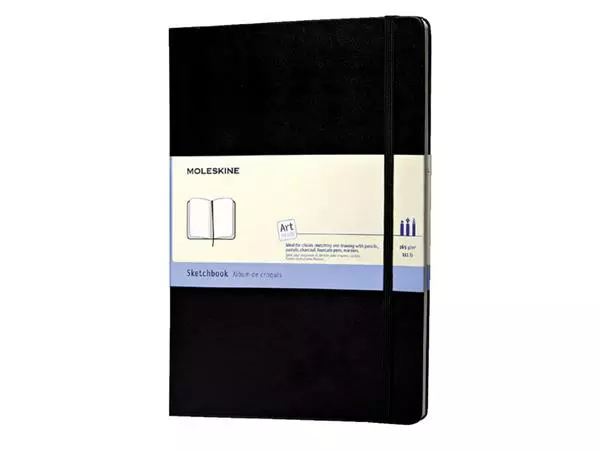 Een Schetsboek Moleskine A4 koop je bij Van Leeuwen Boeken- en kantoorartikelen