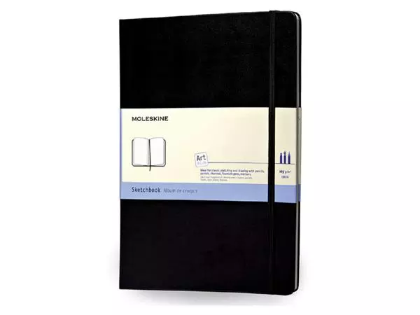 Een Schetsboek Moleskine large 130x210mm koop je bij EconOffice