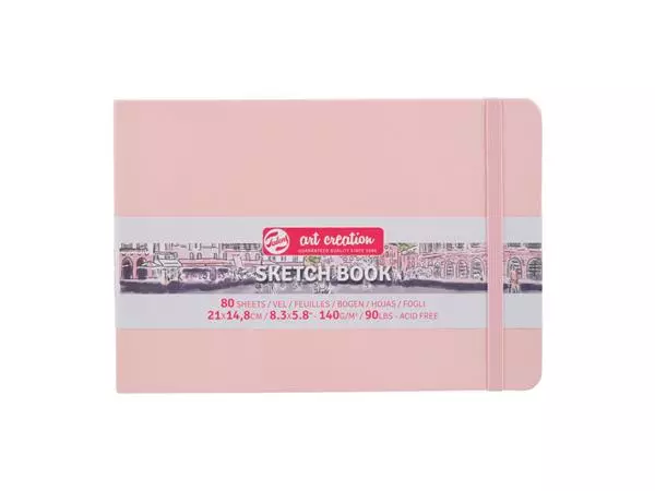 Een Schetsboek Talens Art Creation roze 21x15cm 140gr 80vel koop je bij KantoorProfi België BV