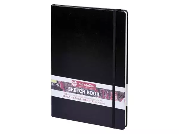 Buy your Schetsboek Talens Art Creation zwart 21x30cm 140gr 80vel at QuickOffice BV