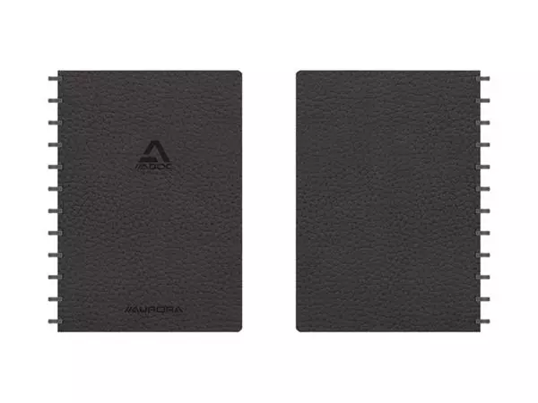Een Schrift Adoc Business A4 ruit 5x5mm 144 pagina's 90gr zwart koop je bij Van Leeuwen Boeken- en kantoorartikelen