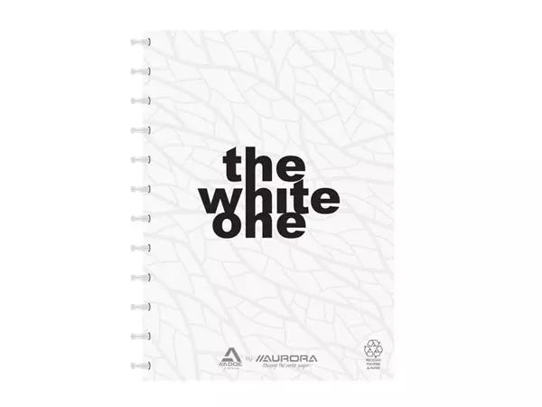 Een Schrift Adoc Recycled A4 blanco 144 pagina's 80gr wit koop je bij Van Leeuwen Boeken- en kantoorartikelen