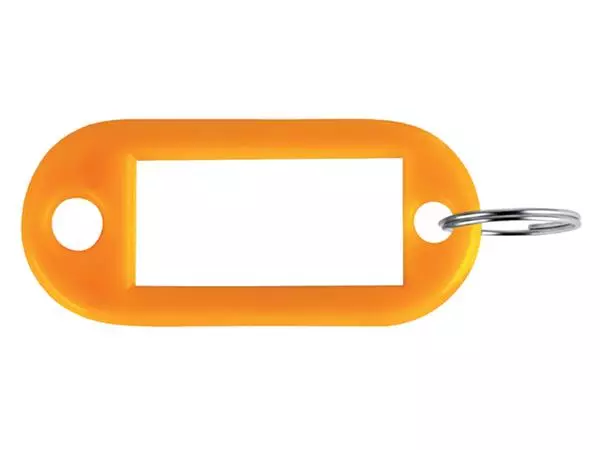 Een Sleutellabel Pavo kunststof oranje koop je bij MV Kantoortechniek B.V.