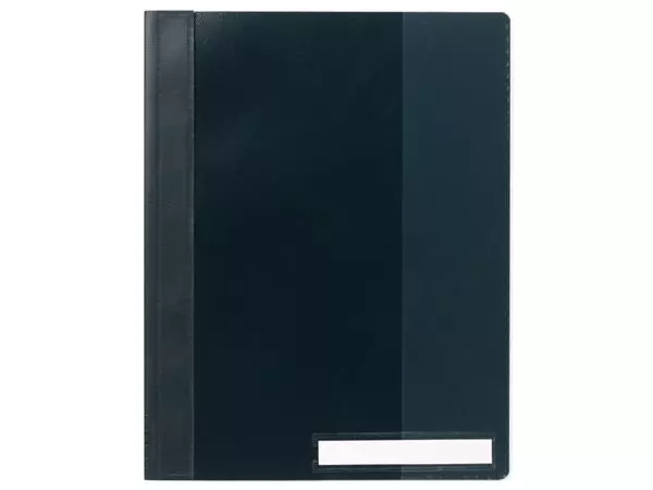 Snelhechter Durable A4 PVC extra breed zwart