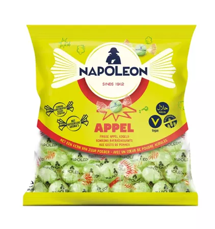 Een Bonbon Napoleon pomme sachet 1kg koop je bij QuickOffice BV