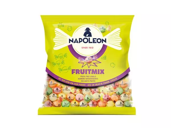 Een Snoep Napoleon fruitmix zak 1kg koop je bij EconOffice