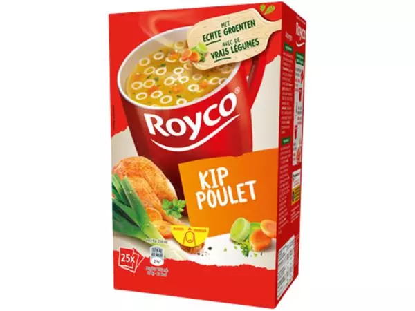 Een Soep Royco kip classic 25 zakjes koop je bij EconOffice