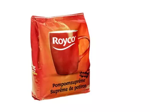 Een Soupe sac distributeur Royco Suprême de potiron 70 portions koop je bij Van Hoye Kantoor BV