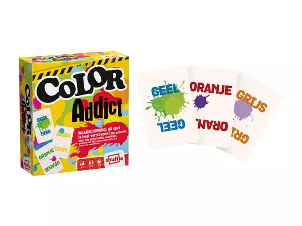 Een Spel Cartamundi Color Addict koop je bij Goedkope Kantoorbenodigdheden